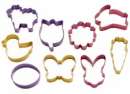 9 pc Easter Cookie Cutter Set